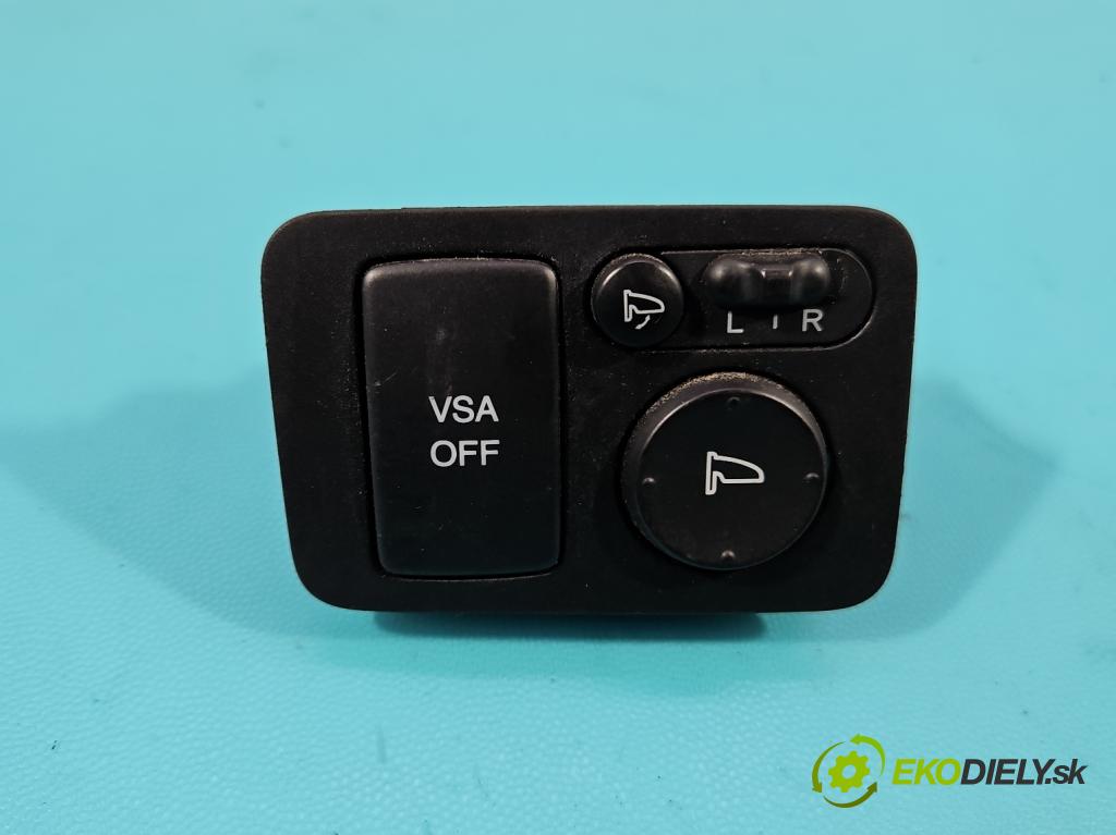 Honda CR-V III 2006-2011 2.2 i-CTDi 150 HP manual 110 kW 2199 cm3 5- prepínač okien spätných zrkadiel