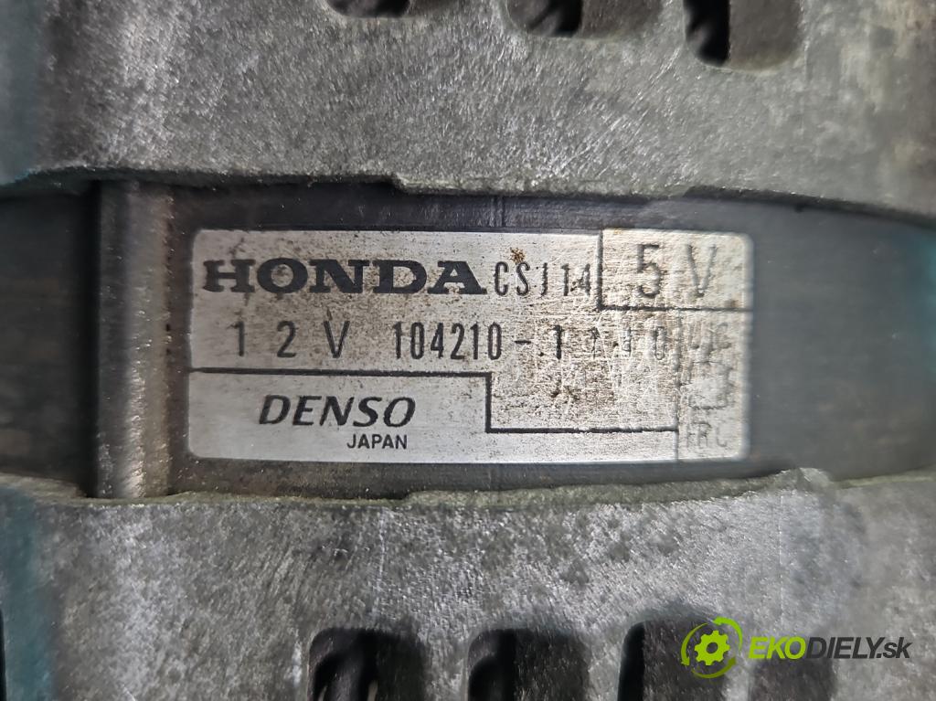 Honda CR-V III 2006-2011 2.2 i-CTDi 150 HP manual 110 kW 2199 cm3 5- Alternator 104210-1140 (Alternátor)