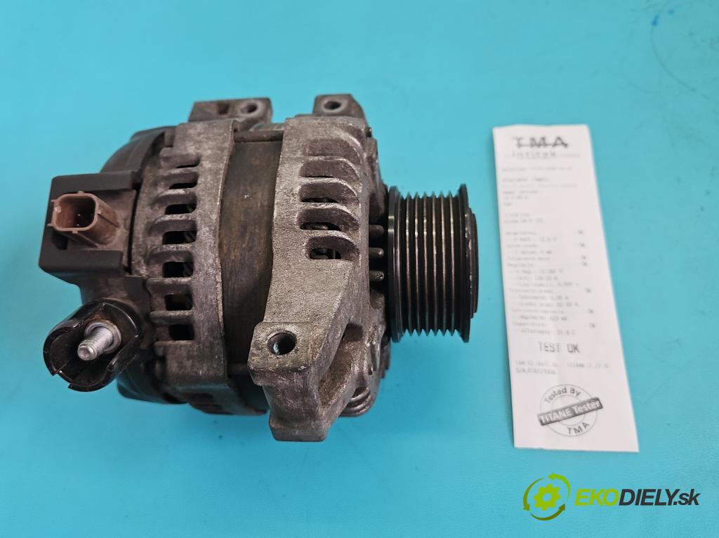 Honda CR-V III 2006-2011 2.2 i-CTDi 150 HP manual 110 kW 2199 cm3 5- Alternator 104210-1140 (Alternátor)