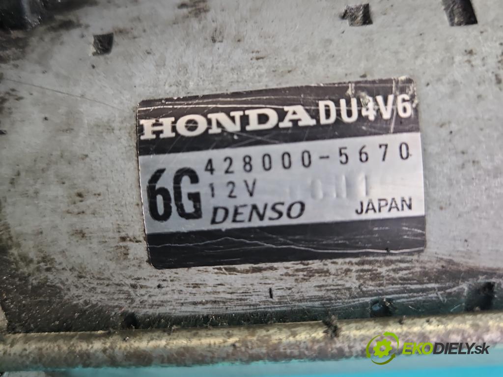 Honda CR-V III 2006-2011 2.2 i-CTDi 150 hp manual 110 kW 2199 cm3 5- startér: 428000-5670 (Startér)