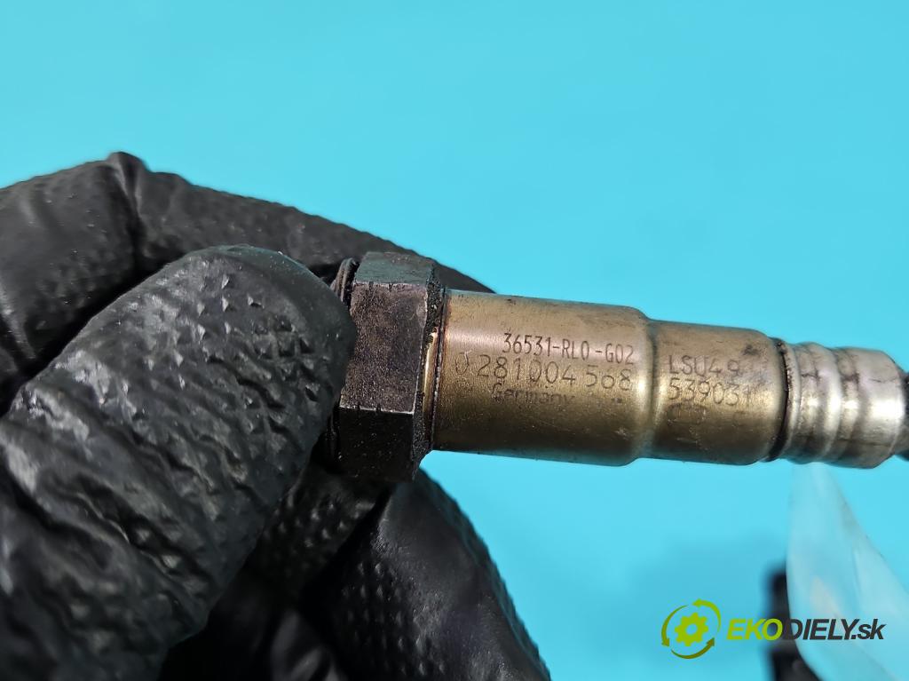 Honda CR-V III 2006-2011 2.2 i-CTDi 150 HP manual 110 kW 2199 cm3 5- Sonda lambda 0281004568 (Lambda sonda)