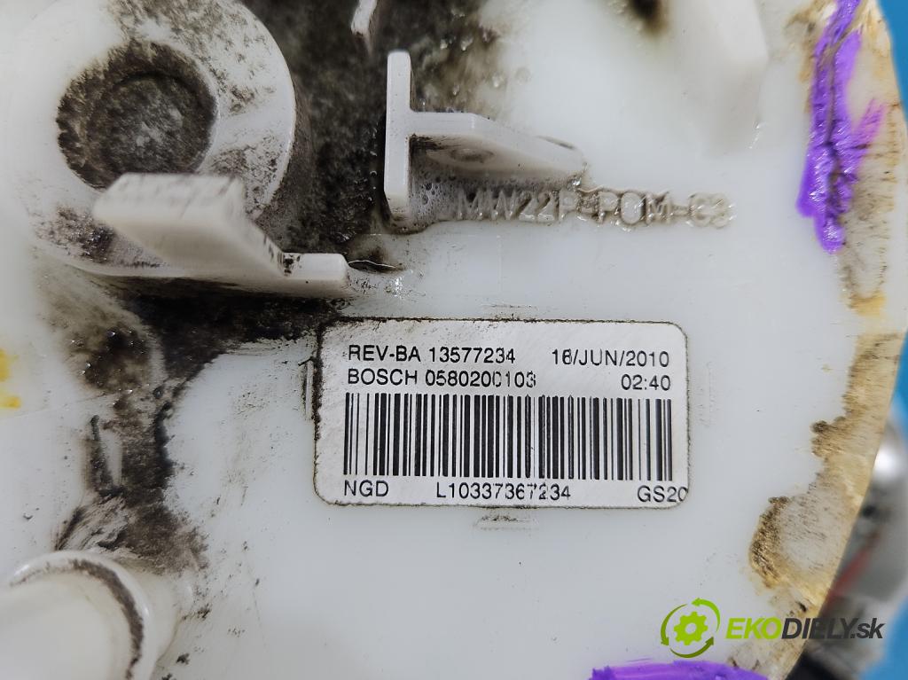 Opel Astra IV 2009-2015 1.4 T 140 HP manual 103 kW 1364 cm3 5- čerpadlo palivo 13577234