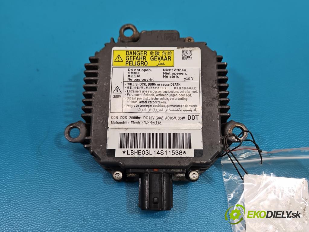 Honda CR-V III 2006-2011 2.2 i-CTDi 150 HP manual 110 kW 2199 cm3 5- střídač: xenon  (Riadiaca jednotka xenónu)