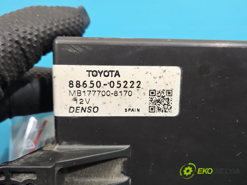 Toyota Avensis III T27 2009-2018 1.8 vvti 147 HP manual 108 kW 1798 cm3 4- riadiaca jednotka ostatné 88650-05222