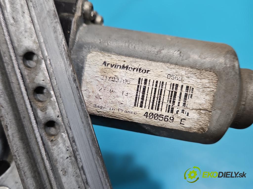 Renault Espace IV 2003-2014 2.0 dci 150 hp manual 110 kW 1995 cm3 5- mechanismus stahování přední pravý 400569E