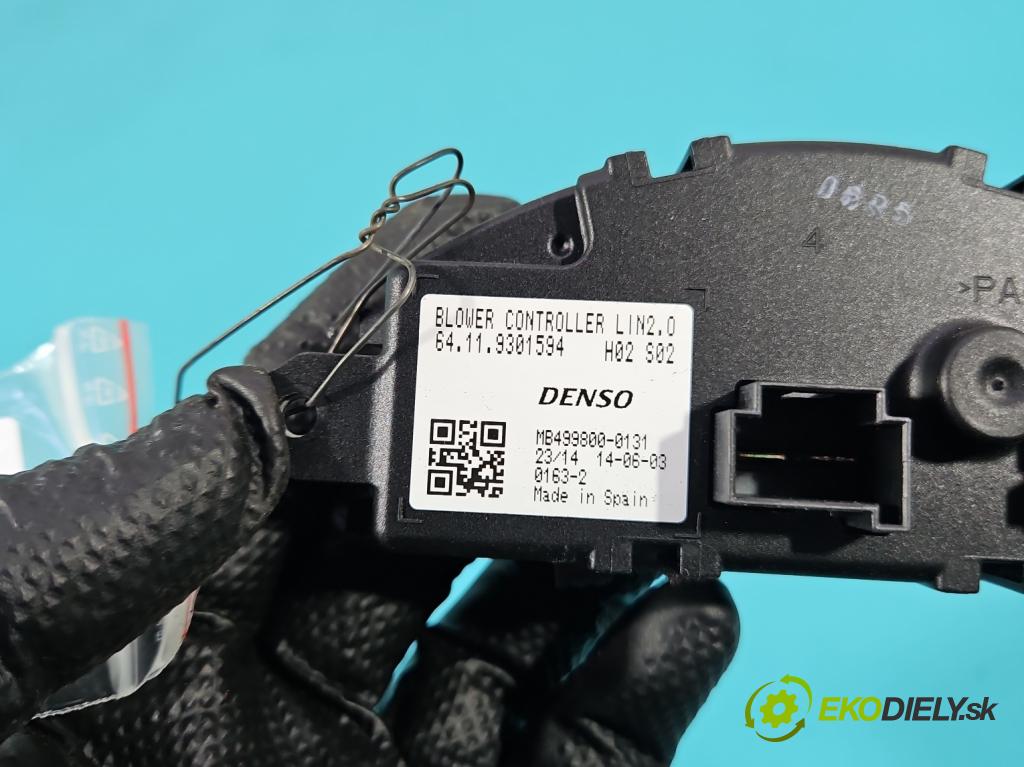 Bmw i3 2013–2022 0.0 elektrický: 170 HP automatic 125 kW 1 cm3 5- rezistor 64119301594