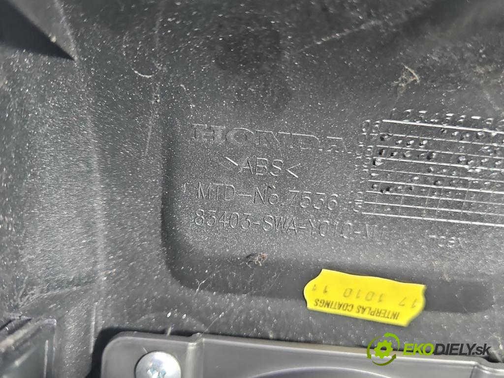 Honda CR-V III 2006-2011 2.2 i-CTDi 150 hp manual 110 kW 2199 cm3 5- Rukojeť: na napoje: 83400-SWA-U010 (Držák nápojů)