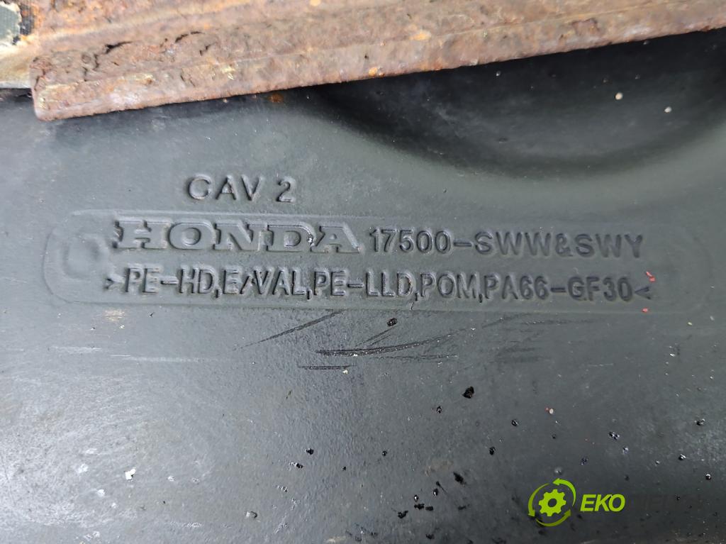 Honda CR-V III 2006-2011 2.2 i-CTDi 150 HP manual 110 kW 2199 cm3 5- Nádrž: palivo 17495-SWYW (Palivová nádrž)