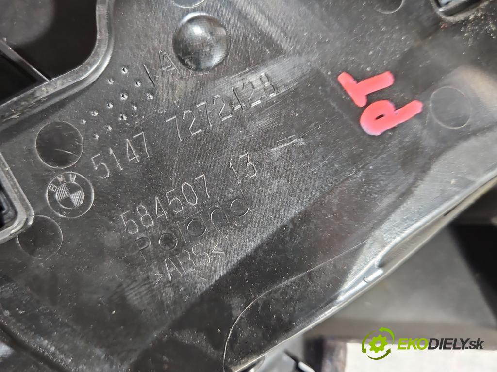 Bmw i3 2013–2022 0.0 elektrický: 170 HP automatic 125 kW 1 cm3 5- kryt plast 7272428