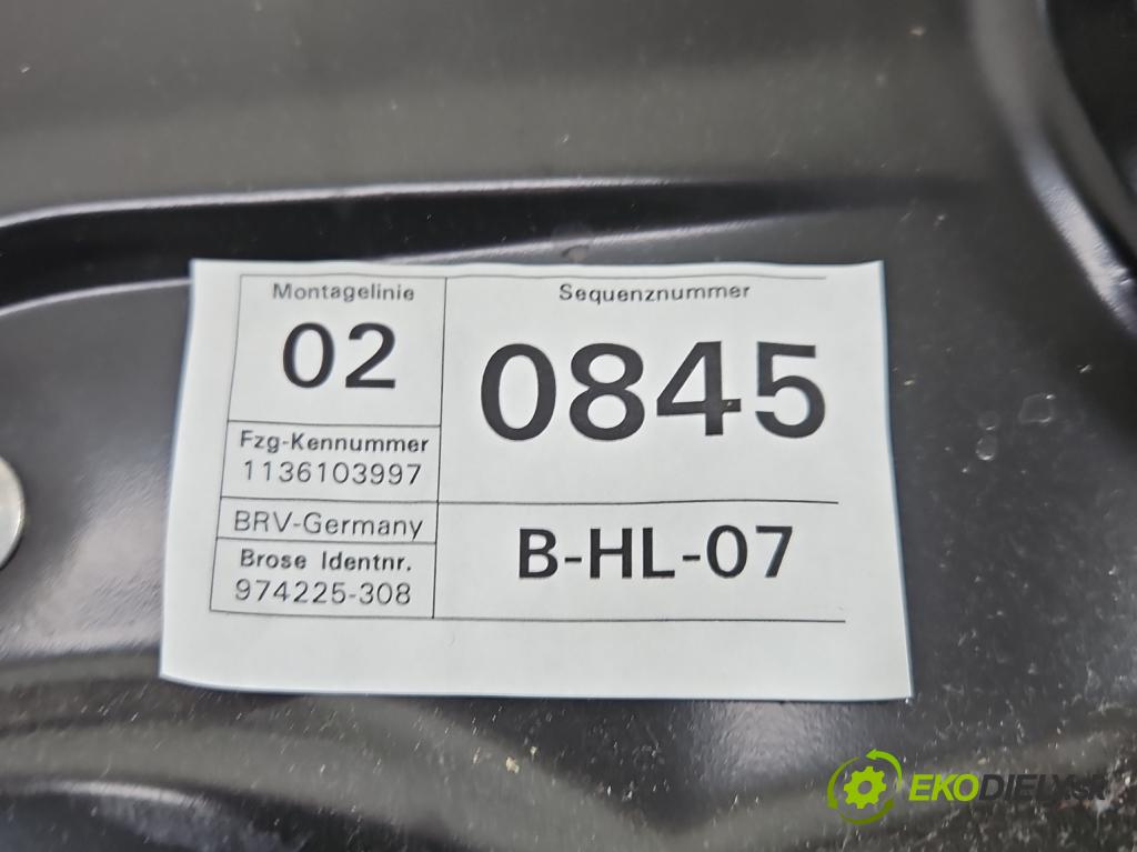 Vw Passat B7 2010-2014 2.0 tdi 140 HP manual 103 kW 1968 cm3 5- mechanizmus okna zadné ľavý 3AA839755