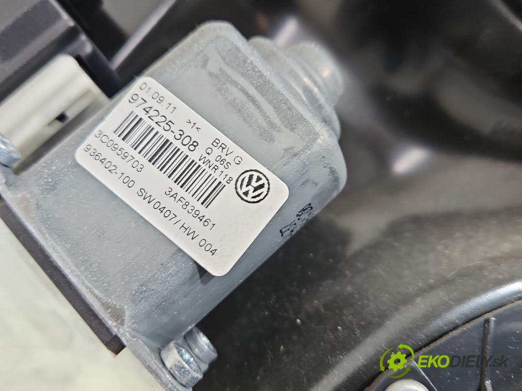 Vw Passat B7 2010-2014 2.0 tdi 140 HP manual 103 kW 1968 cm3 5- mechanizmus okna zadné ľavý 3AA839755