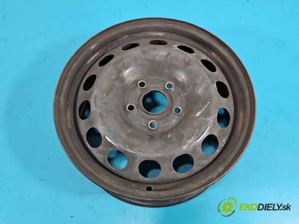 Seat Toledo III 2004-2009 1.6 SR 102 hp manual 75 kW 1595 cm3 5- Felga ocelový 16"