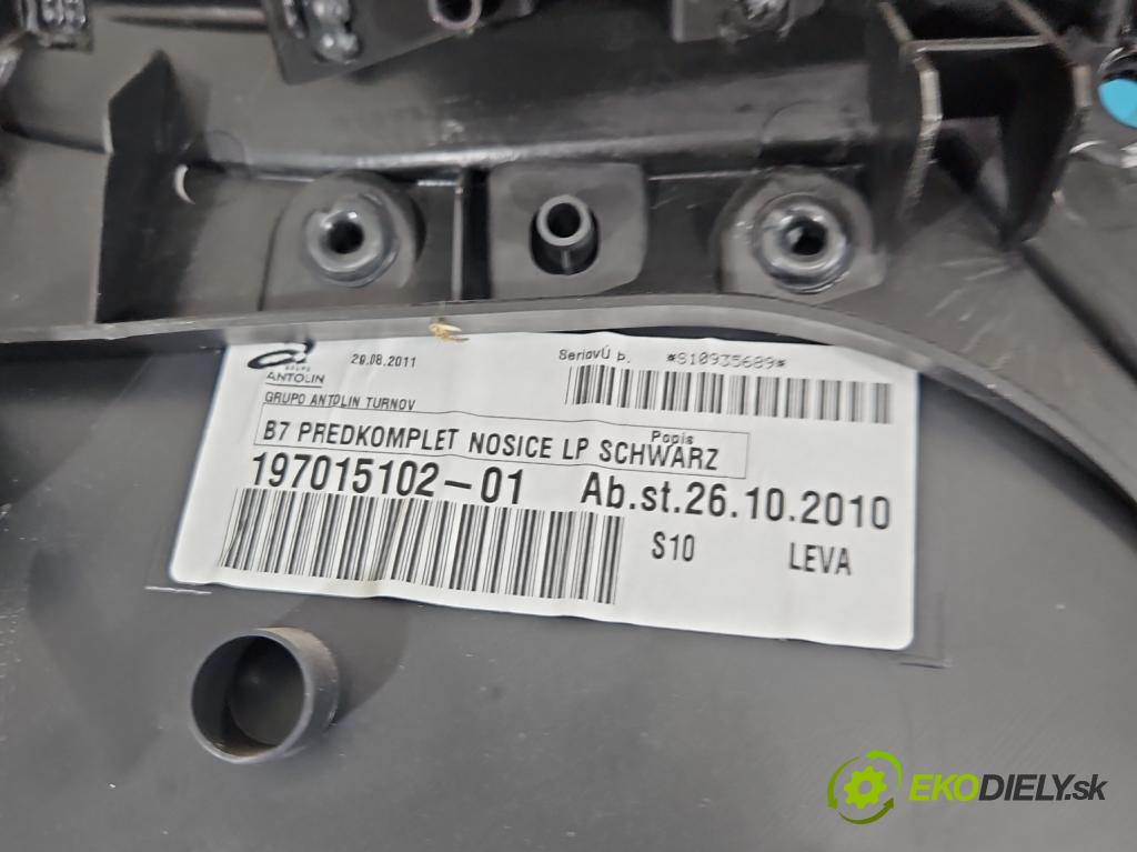 Vw Passat B7 2010-2014 2.0 tdi 140 HP manual 103 kW 1968 cm3 5- Čalounictví: dvere predné ľavé 3AB867011