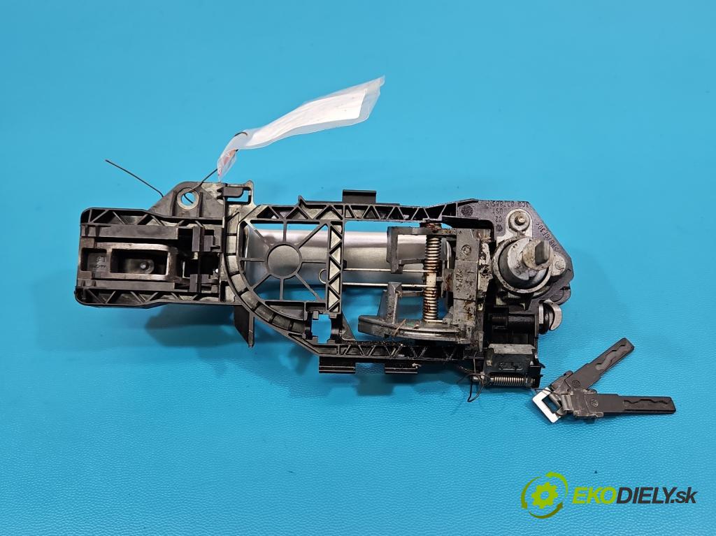 Vw Passat B7 2010-2014 2.0 tdi 140 HP manual 103 kW 1968 cm3 5- rukoväť predné ľavé mimo: 3C0837885H (Kľučka dverí vonkajšia predná ľavá)