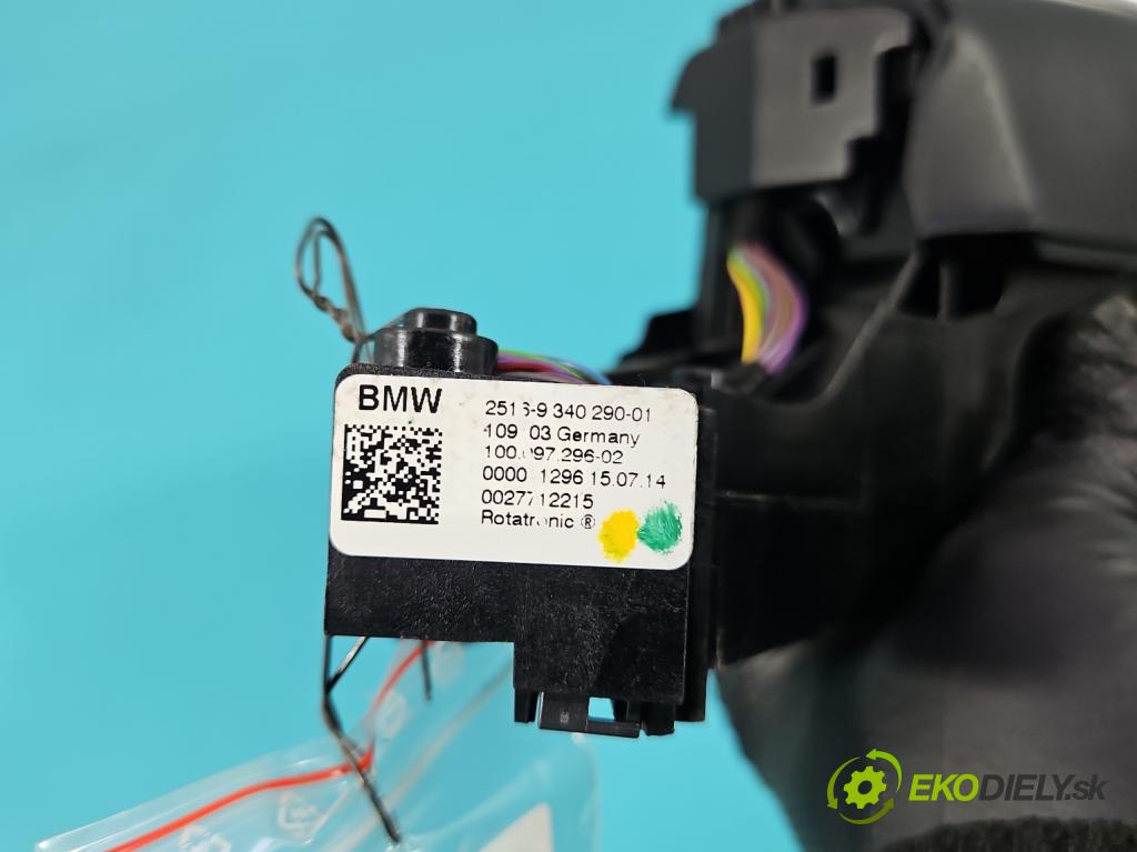 Bmw i3 2013-2022 0.0 elektrický: 170 hp automatic 125 kW 1 cm3 5- kulisa změny stupňová 9340290 (Řadicí páka (kulisa) )