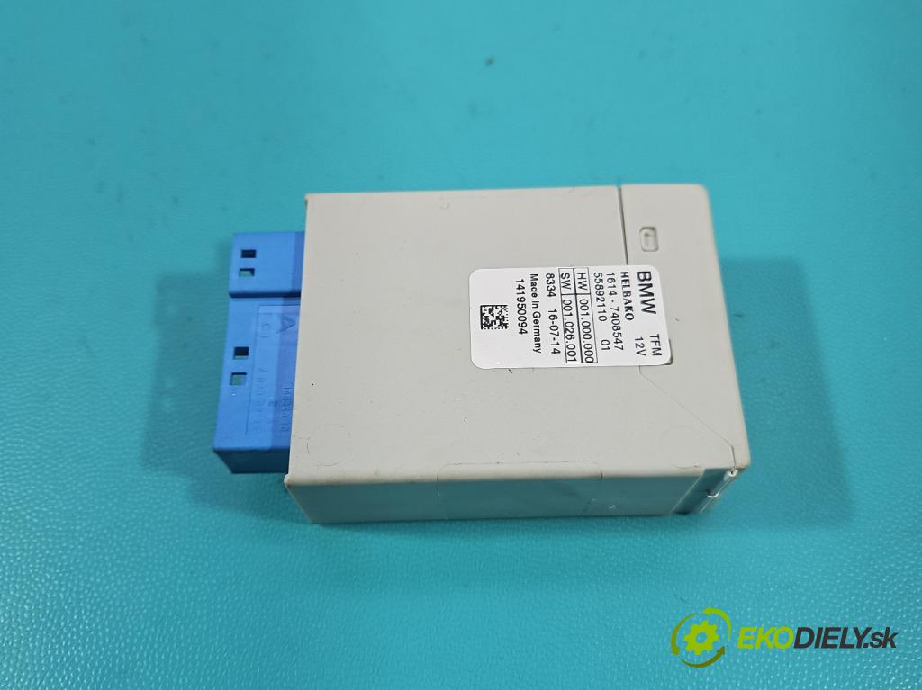 Bmw i3 2013–2022 0.0 elektrický: 170 HP automatic 125 kW 1 cm3 5- riadiaca jednotka ostatné 55892110