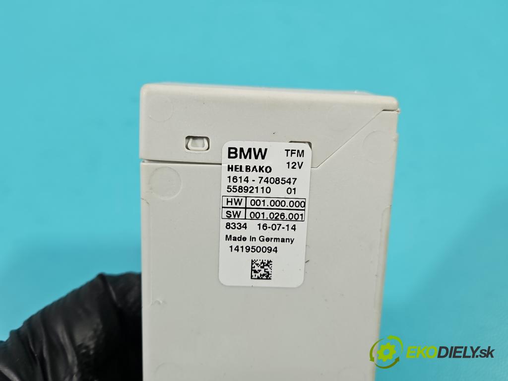 Bmw i3 2013–2022 0.0 elektrický: 170 HP automatic 125 kW 1 cm3 5- riadiaca jednotka ostatné 55892110