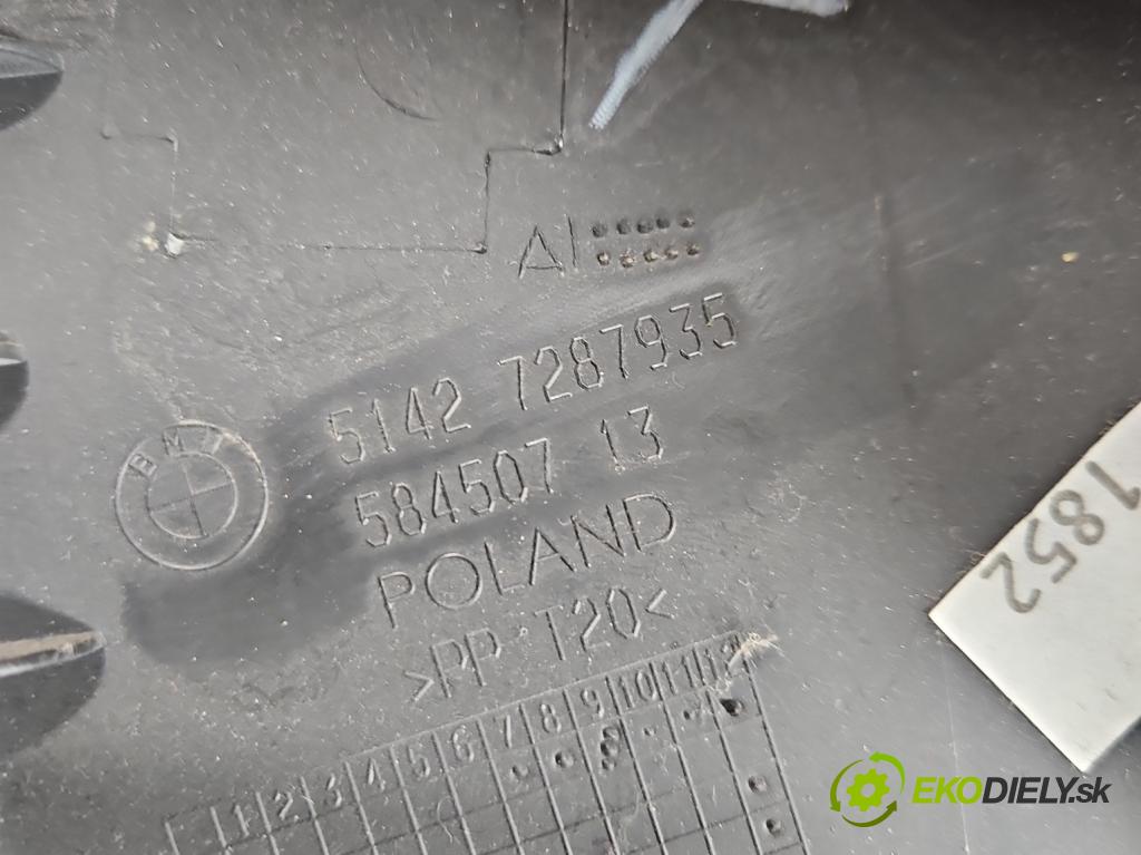 Bmw i3 2013–2022 0.0 elektrický: 170 HP automatic 125 kW 1 cm3 5- kryt plast 7287935