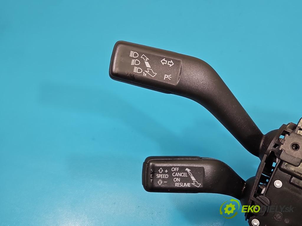 Vw Passat B7 2010-2014 2.0 tdi 140 HP manual 103 kW 1968 cm3 5- prepínač komplex: 3C9953501BN (Prepínacie páčky pod volantom)