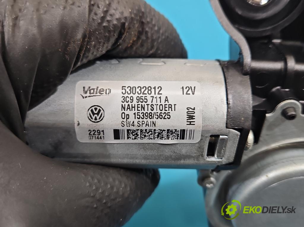 Vw Passat B7 2010-2014 2.0 tdi 140 HP manual 103 kW 1968 cm3 5- motor stieračov zadné 3C9955711A