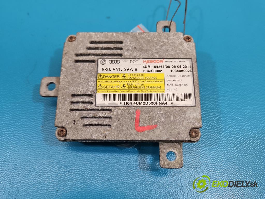 Vw Passat B7 2010-2014 2.0 tdi 140 HP manual 103 kW 1968 cm3 5- střídač: xenon 8K0941597B (Riadiaca jednotka xenónu)