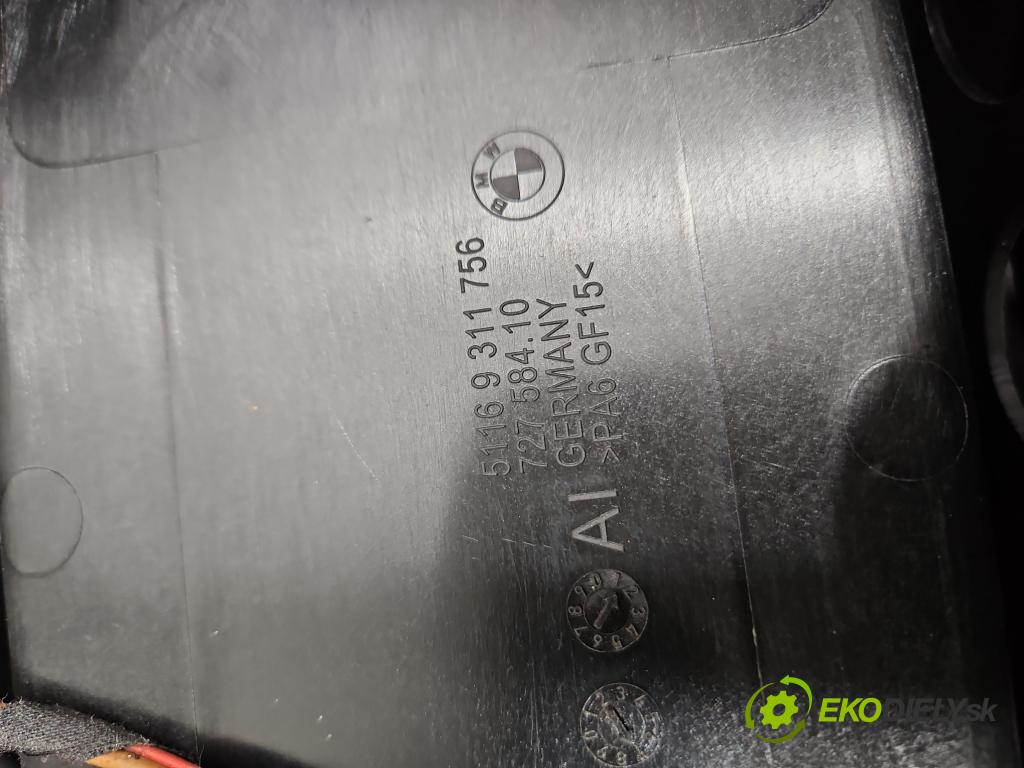 Bmw i3 2013-2022 0.0 elektrický: 170 HP automatic 125 kW 1 cm3 5- operadlo 51169311 (Lakťová opierka)