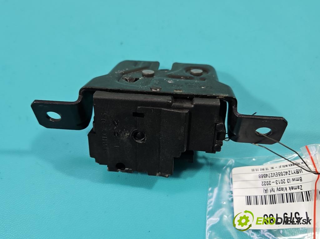 Bmw i3 2013–2022 0.0 elektrický: 170 HP automatic 125 kW 1 cm3 5- zámok kufrové dvere zadné 7248075