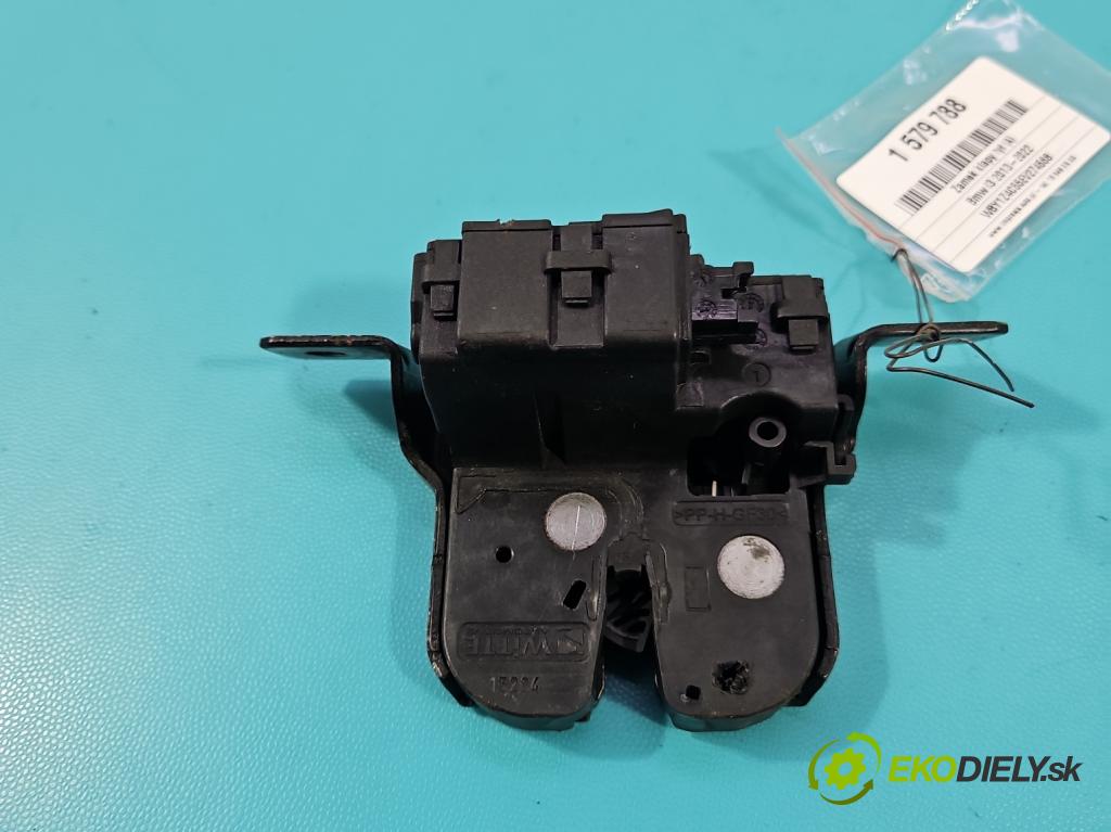 Bmw i3 2013–2022 0.0 elektrický: 170 HP automatic 125 kW 1 cm3 5- zámok kufrové dvere zadné 7248075