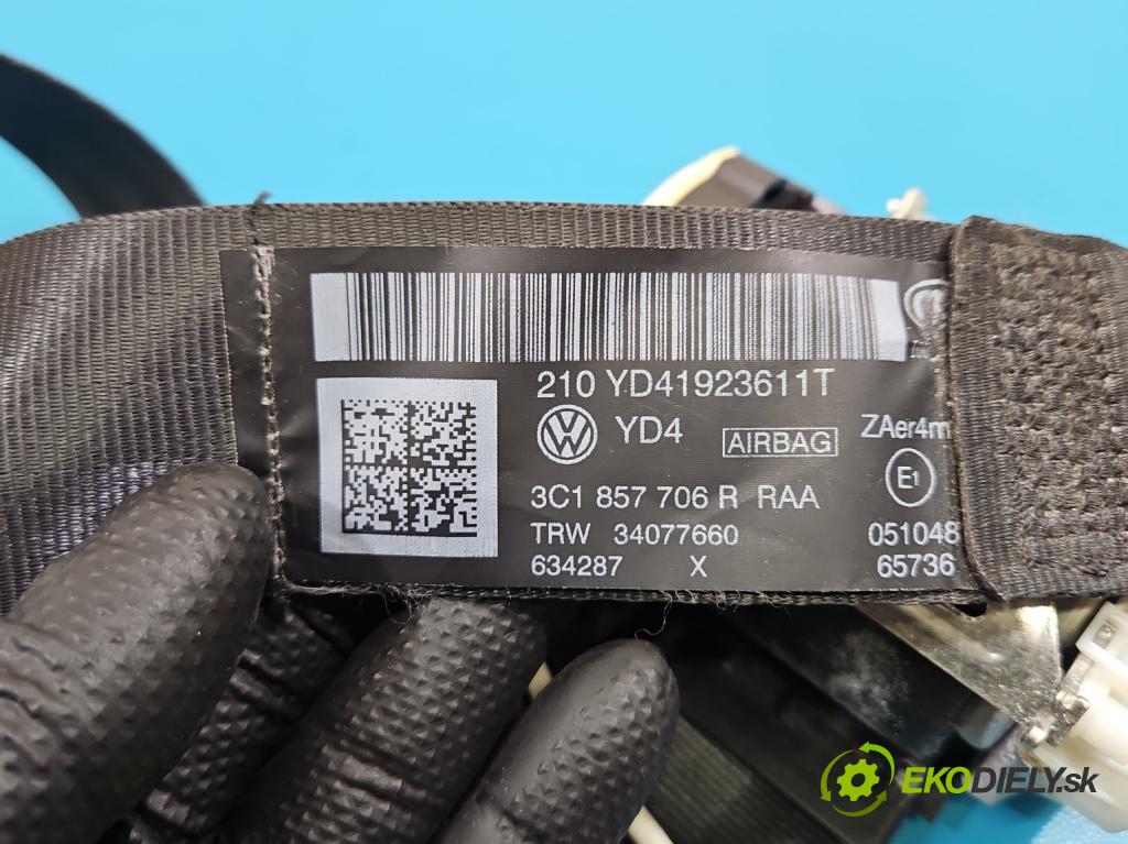 Vw Passat B7 2010-2014 2.0 tdi 140 hp manual 103 kW 1968 cm3 5- stěna bezpečnost přední pravý 3C1857706R