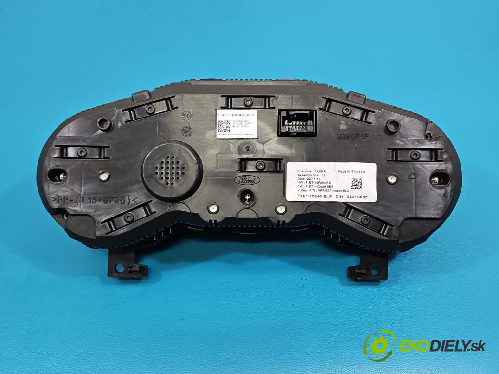 Ford Focus Mk3 2010-2018 1.5 tdci 95 HP manual 70 kW 1499 cm3 5- prístrojovka/ budíky F1ET-14F094-BB (Prístrojová doska)