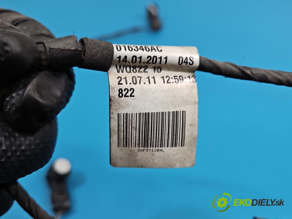 Vw Passat B7 2010-2014 2.0 tdi 140 hp manual 103 kW 1968 cm3 5- snímač parkování 5KD919275A