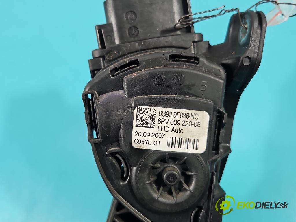 Ford Mondeo Mk4 2007-2014 2.0 tdci 131 HP automatic 96 kW 1997 cm3 5- pedal plyn potenciometr: 6G92-9F836-NC