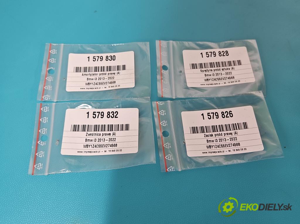 Bmw i3 2013–2022 0.0 elektrický: 170 HP automatic 125 kW 1 cm3 5- tlmič predné pravý 6870358 (Kľučka dverí ostatné)