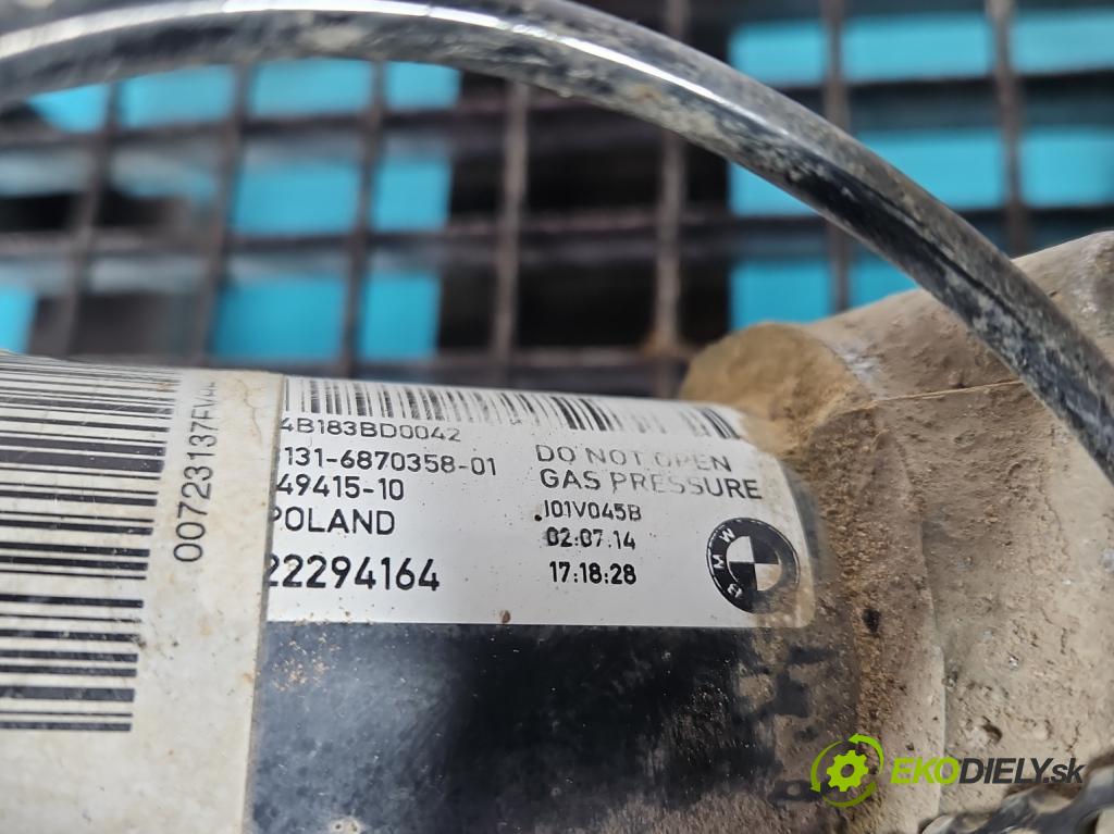 Bmw i3 2013–2022 0.0 elektrický: 170 HP automatic 125 kW 1 cm3 5- tlmič predné pravý 6870358 (Kľučka dverí ostatné)