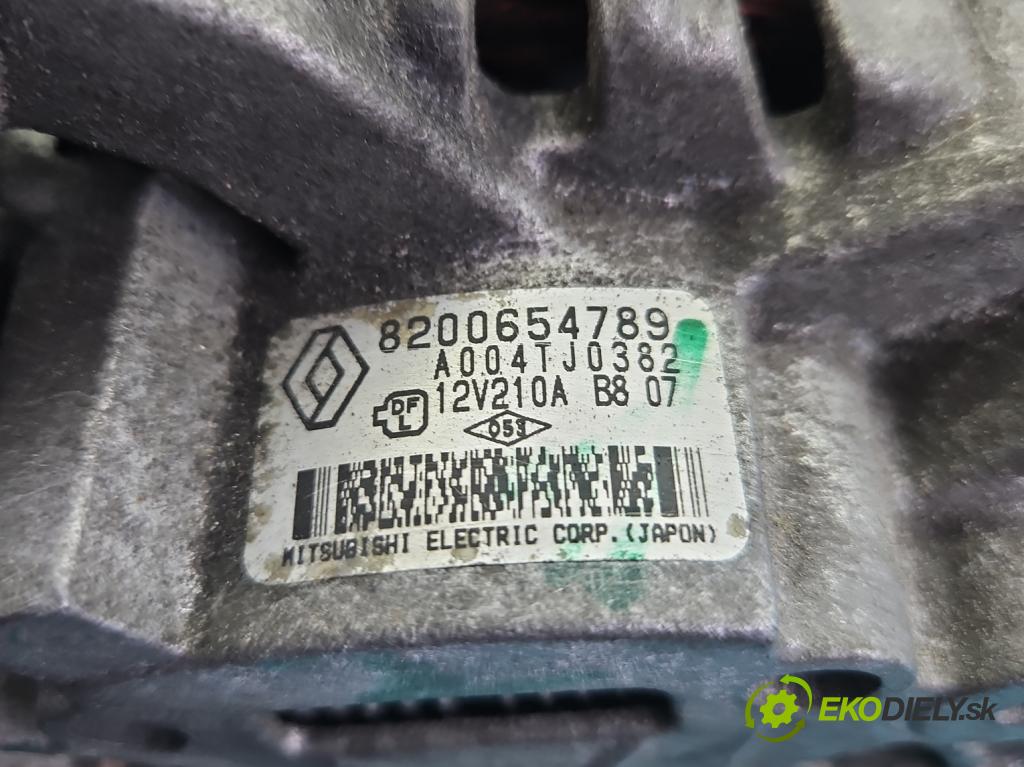 Renault Espace IV 2003-2014 2.0 dci 150 HP manual 110 kW 1995 cm3 5- Alternator 8200654789 (Alternátor)