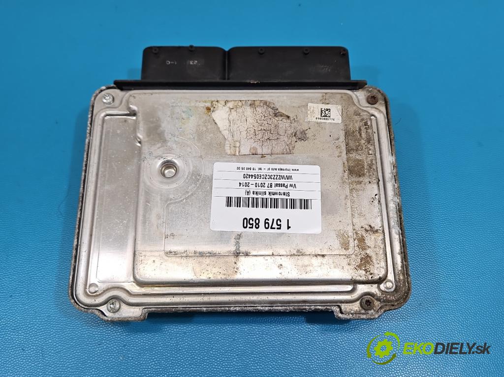 Vw Passat B7 2010-2014 2.0 tdi 140 hp manual 103 kW 1968 cm3 5- řídící jednotka motoru 0281016374