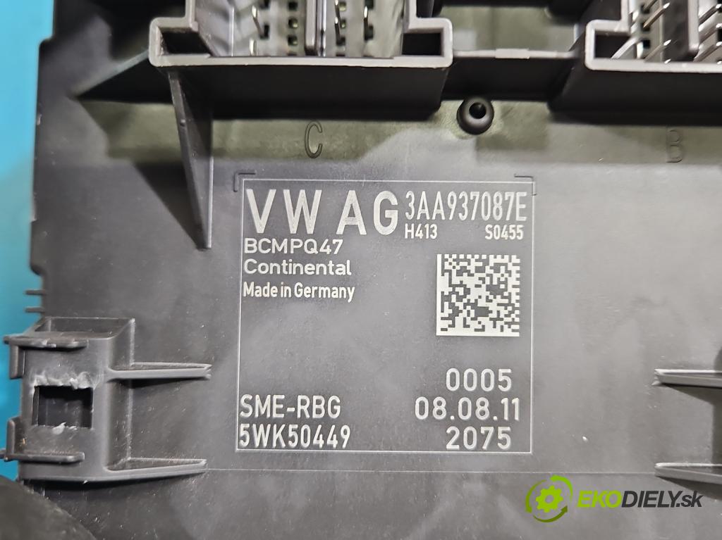 Vw Passat B7 2010-2014 2.0 tdi 140 HP manual 103 kW 1968 cm3 5- riadiaca jednotka komfortu 3AA937087E
