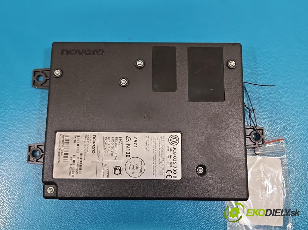 Vw Passat B7 2010-2014 2.0 tdi 140 HP manual 103 kW 1968 cm3 5- riadiaca jednotka ostatné 3C8035730B