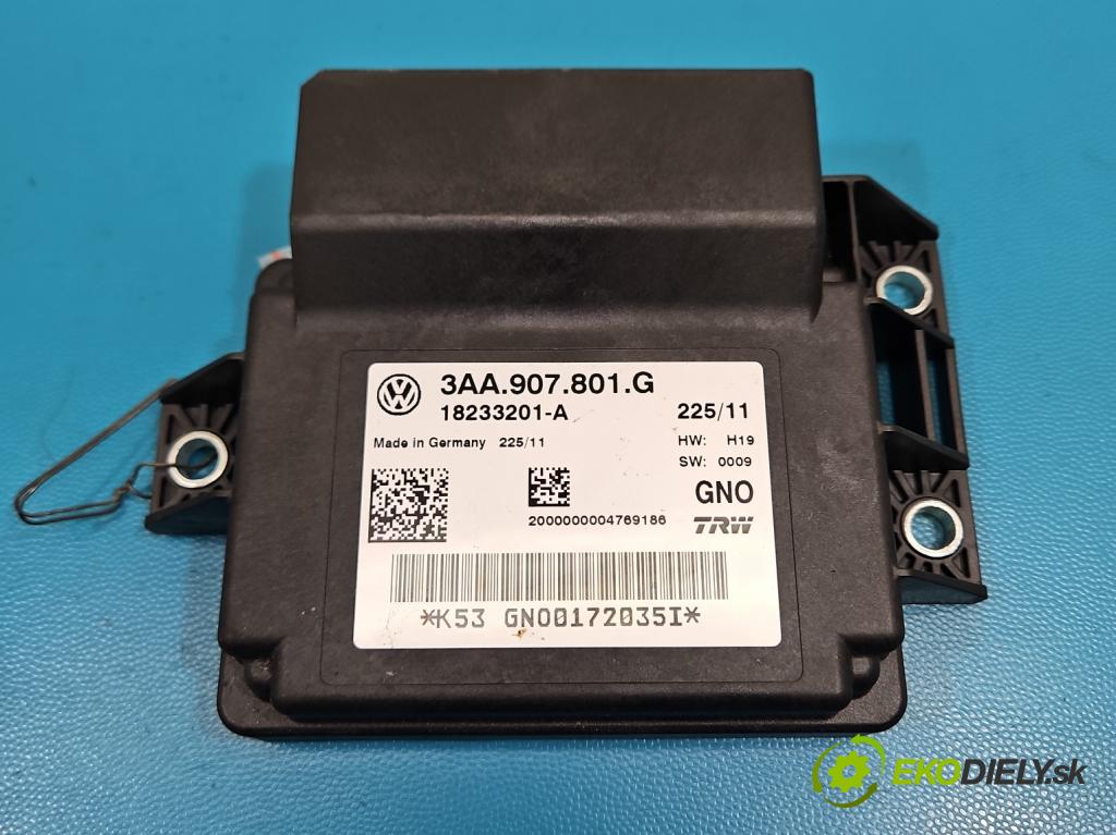 Vw Passat B7 2010-2014 2.0 tdi 140 hp manual 103 kW 1968 cm3 5- řídící jednotka 3AA907801G