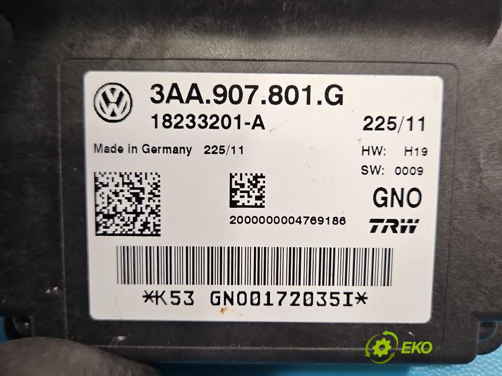 Vw Passat B7 2010-2014 2.0 tdi 140 hp manual 103 kW 1968 cm3 5- řídící jednotka 3AA907801G