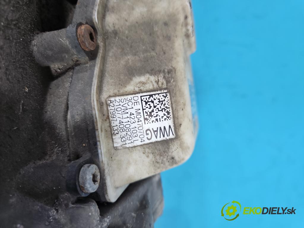Vw Passat B7 2010-2014 2.0 tdi 140 HP manual 103 kW 1968 cm3 5- Ozubené kolo: volant 3C1423050P