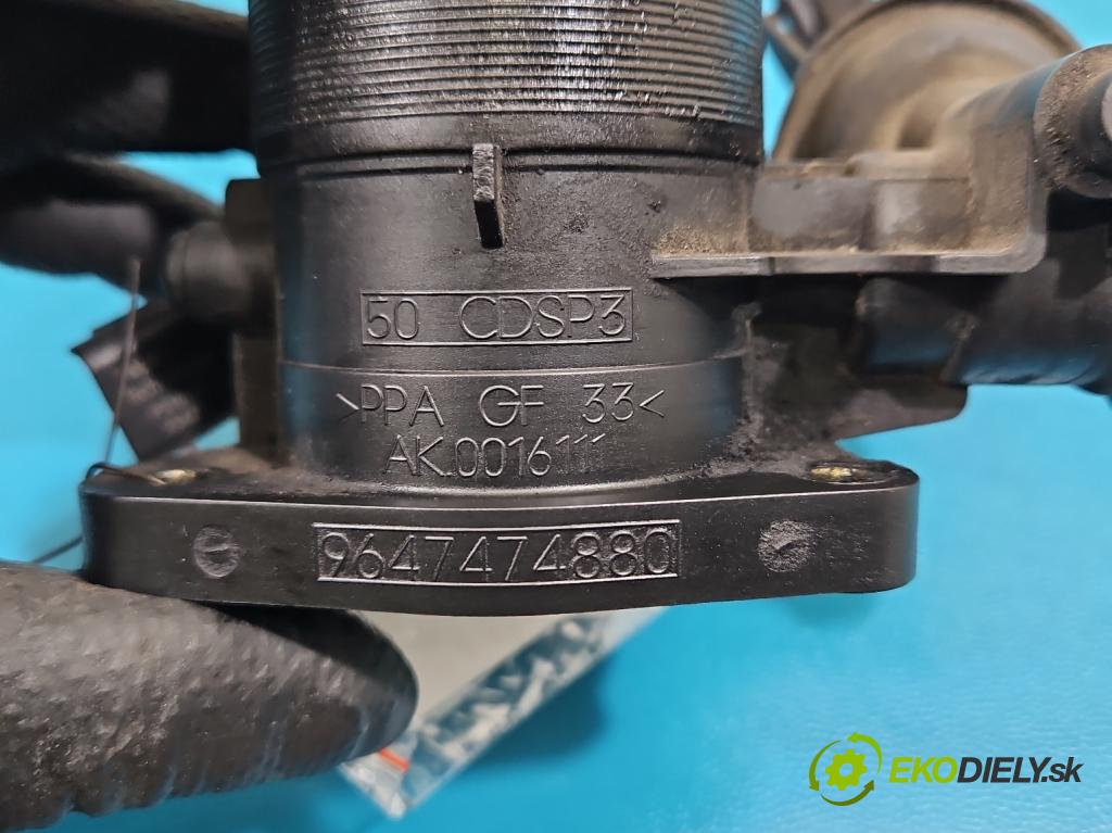 Volvo V50 2.0d 133 hp manual 98 kW 1997 cm3 5- škrticí klapka 9647474880 (Škrticí klapka)