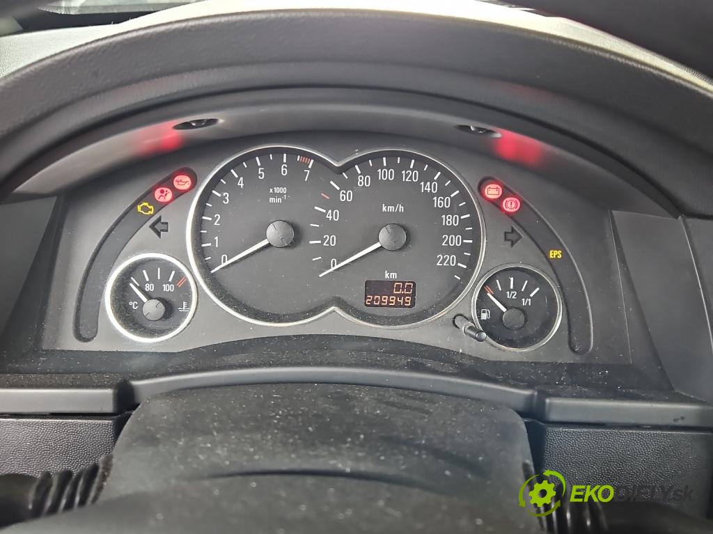 Opel Meriva A 2002-2010 1.6 16V 101 HP manual 74 kW 1598 cm3 5- riadiaca jednotka motora 12214830