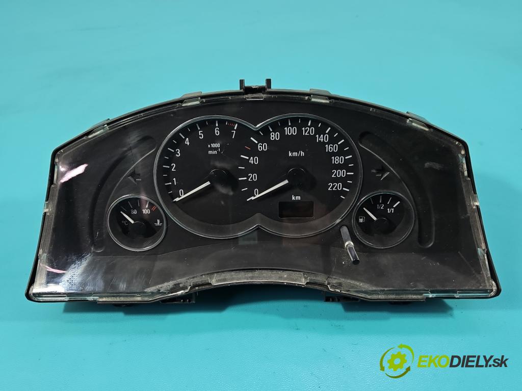 Opel Meriva A 2002-2010 1.6 16V 101 HP manual 74 kW 1598 cm3 5- riadiaca jednotka motora 12214830