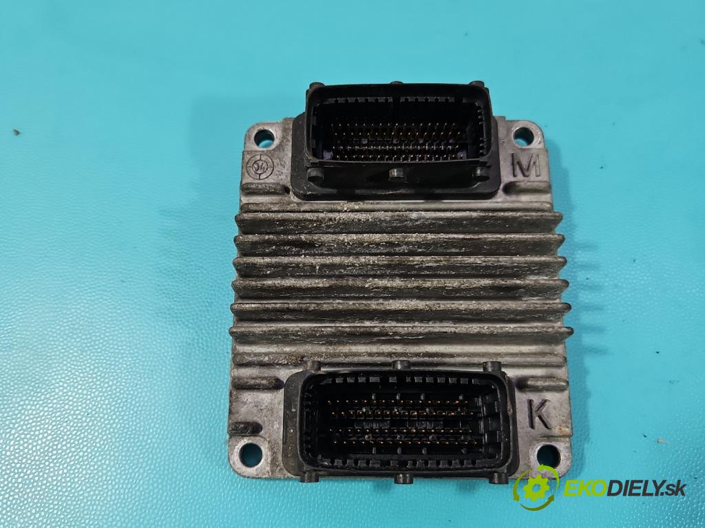 Opel Meriva A 2002-2010 1.6 16V 101 HP manual 74 kW 1598 cm3 5- riadiaca jednotka motora 12214830