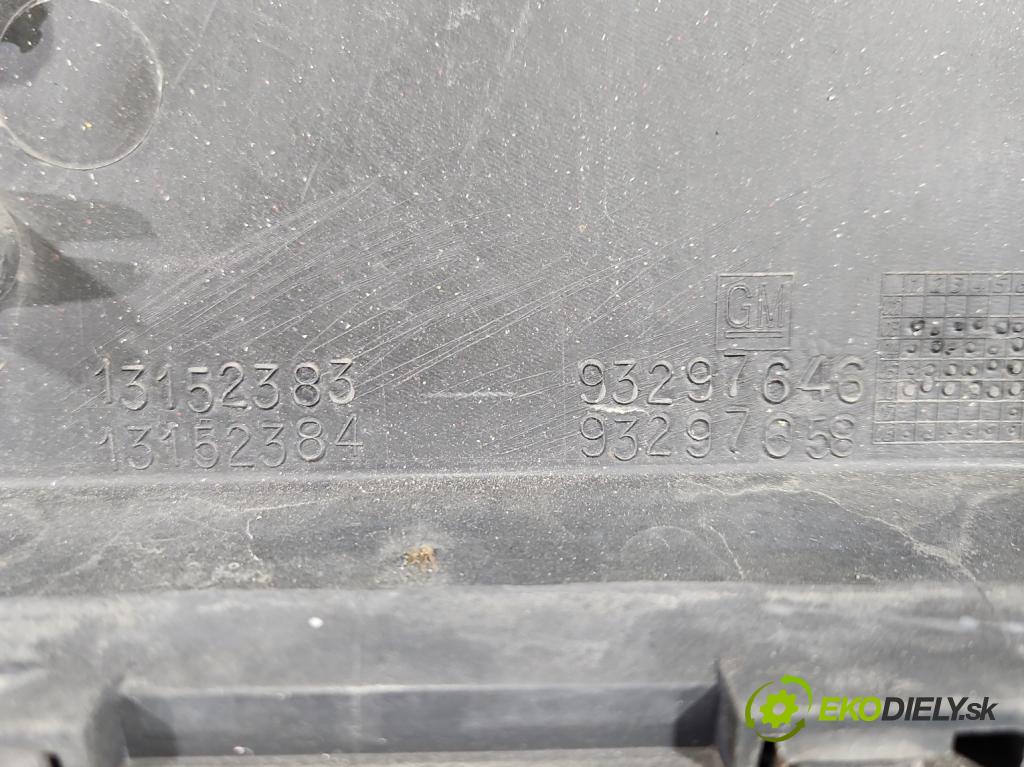 Opel Meriva A 2002-2010 1.6 16V 101 HP manual 74 kW 1598 cm3 5- nárazník predné 93297646 (Kľučka dverí ostatné)