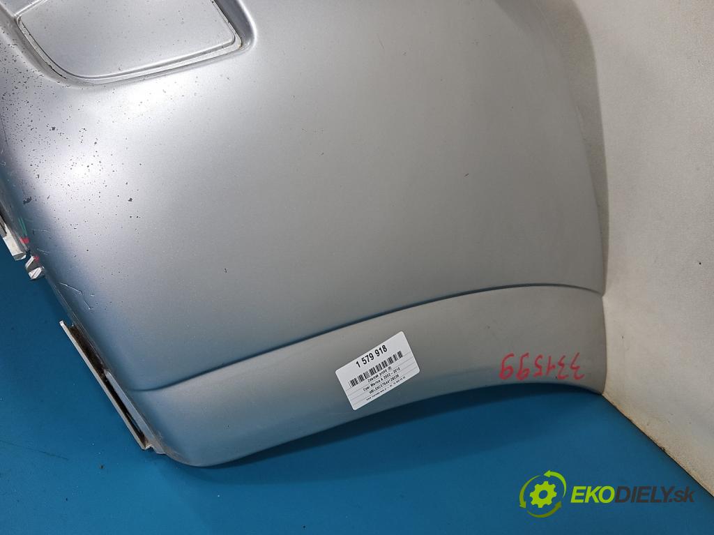 Opel Meriva A 2002-2010 1.6 16V 101 HP manual 74 kW 1598 cm3 5- nárazník predné 93297646 (Kľučka dverí ostatné)