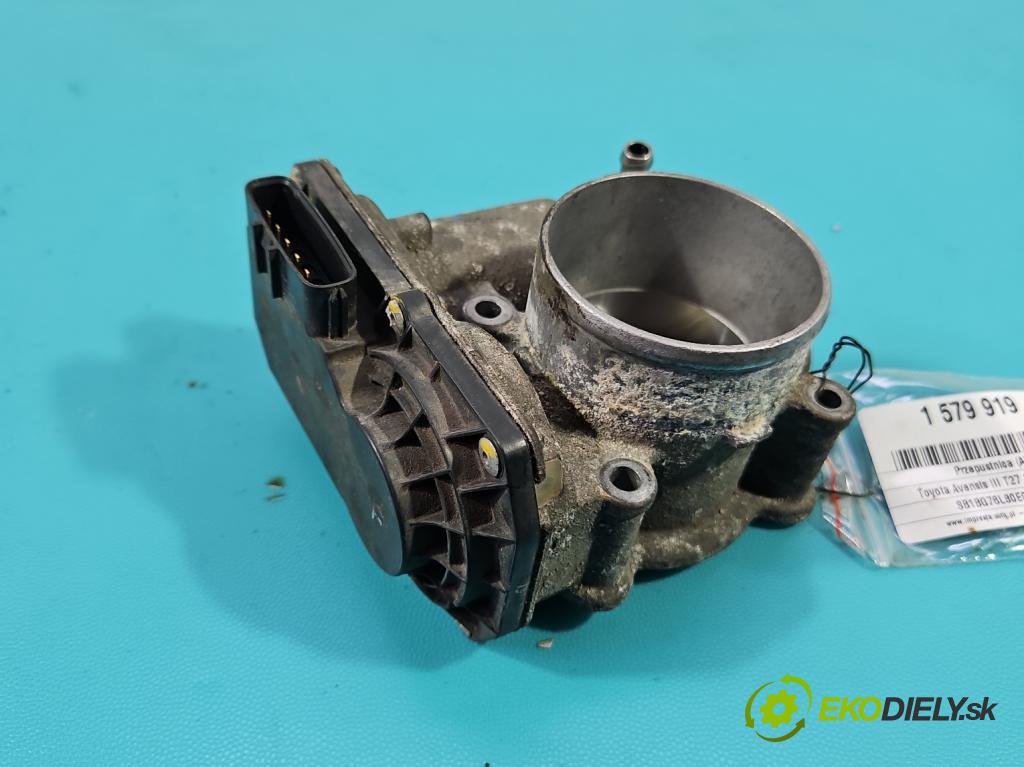 Toyota Avensis III T27 2009-2018 1.8 vvti 147 HP manual 108 kW 1798 cm3 4- klapka 22030-0T050 (Škrtiaca klapka)