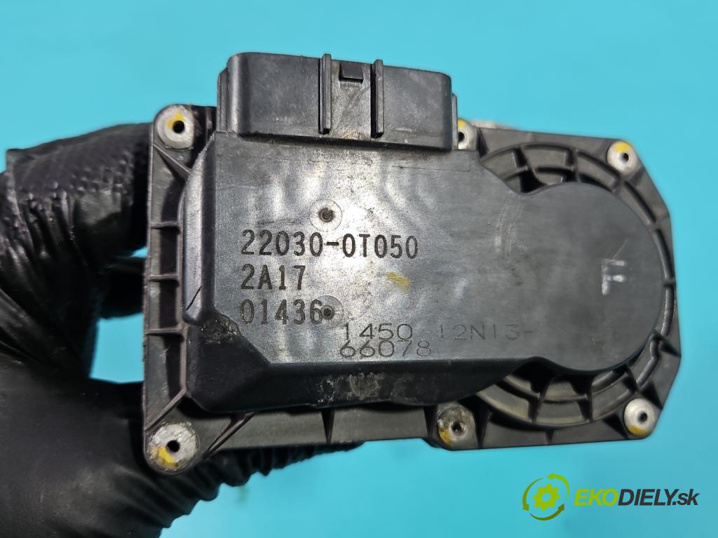 Toyota Avensis III T27 2009-2018 1.8 vvti 147 HP manual 108 kW 1798 cm3 4- klapka 22030-0T050 (Škrtiaca klapka)