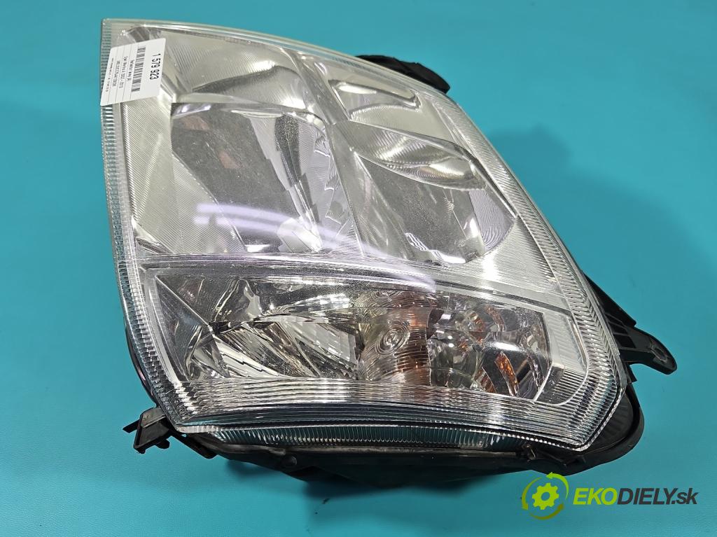 Opel Meriva A 2002-2010 1.6 16V 101 HP manual 74 kW 1598 cm3 5- Reflektor: ľavý 89308550 (Kľučka dverí ostatné)